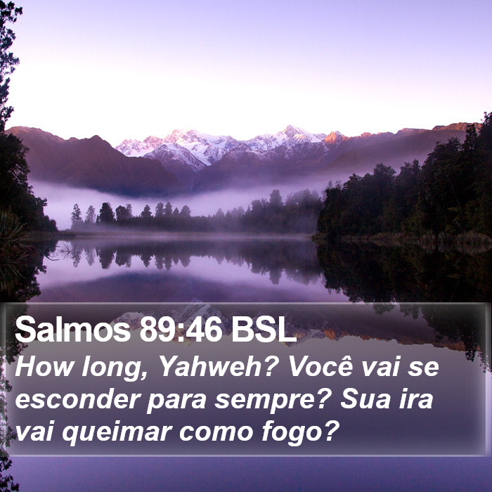 Salmos 89:46 BSL Bible Study