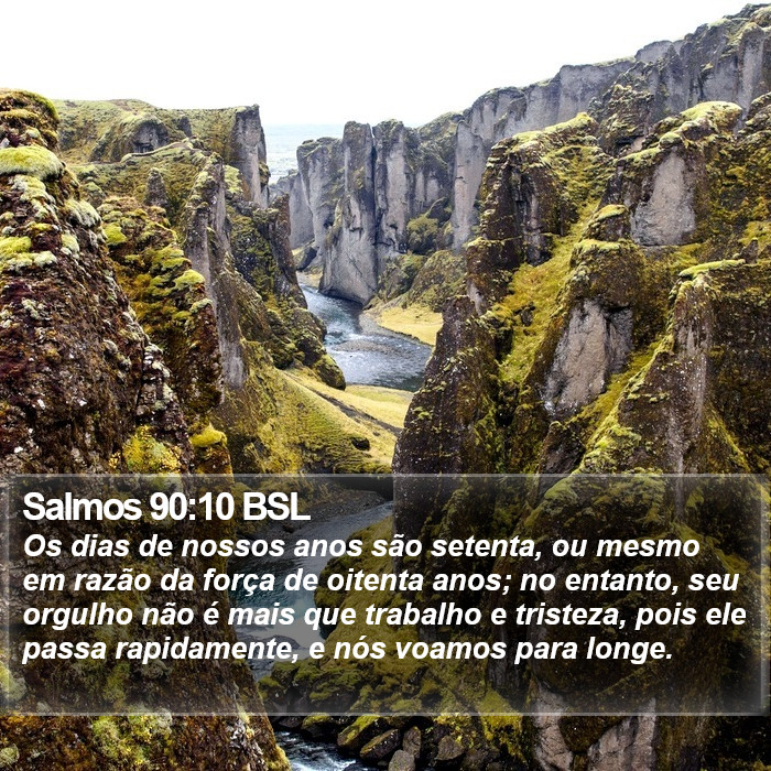 Salmos 90:10 BSL Bible Study