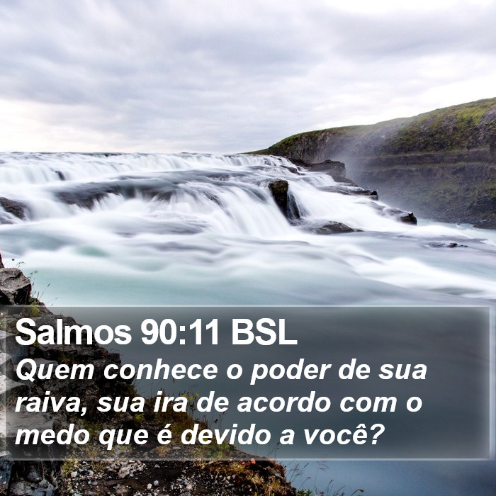 Salmos 90:11 BSL Bible Study