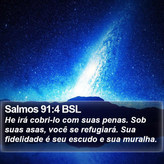 Salmos 91:4 BSL Bible Study