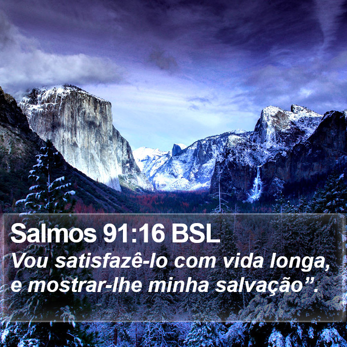 Salmos 91:16 BSL Bible Study