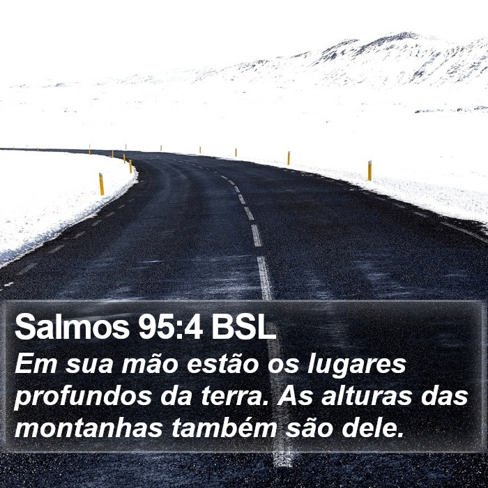 Salmos 95:4 BSL Bible Study