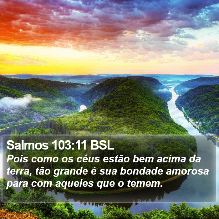Salmos 103:11 BSL Bible Study