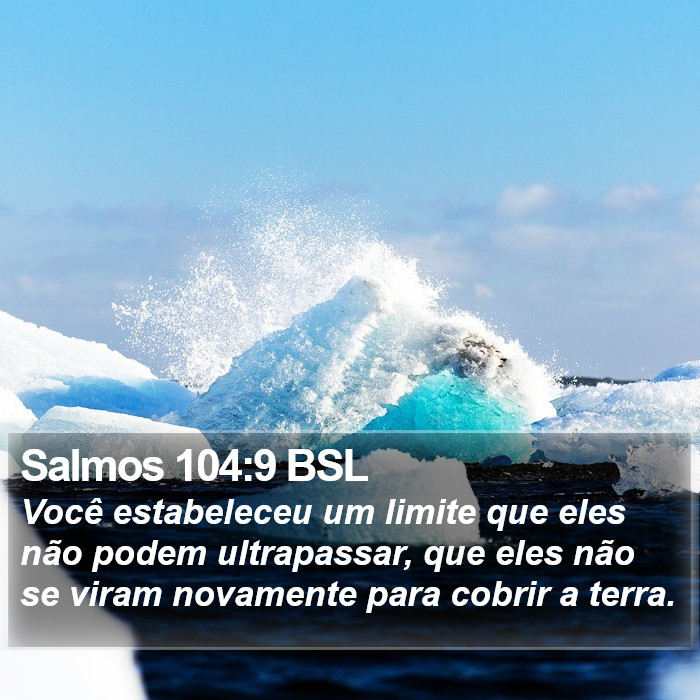 Salmos 104:9 BSL Bible Study