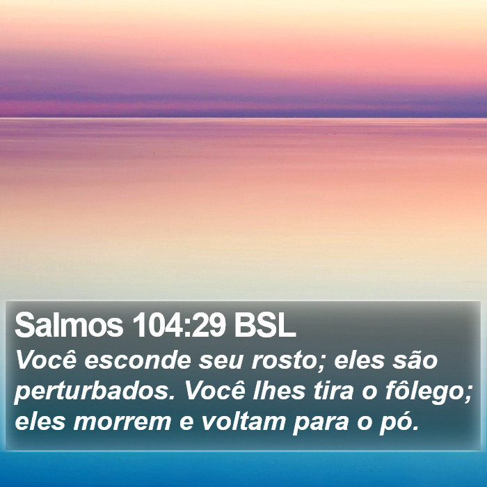 Salmos 104:29 BSL Bible Study