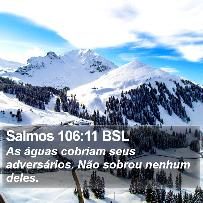 Salmos 106:11 BSL Bible Study
