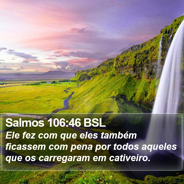 Salmos 106:46 BSL Bible Study