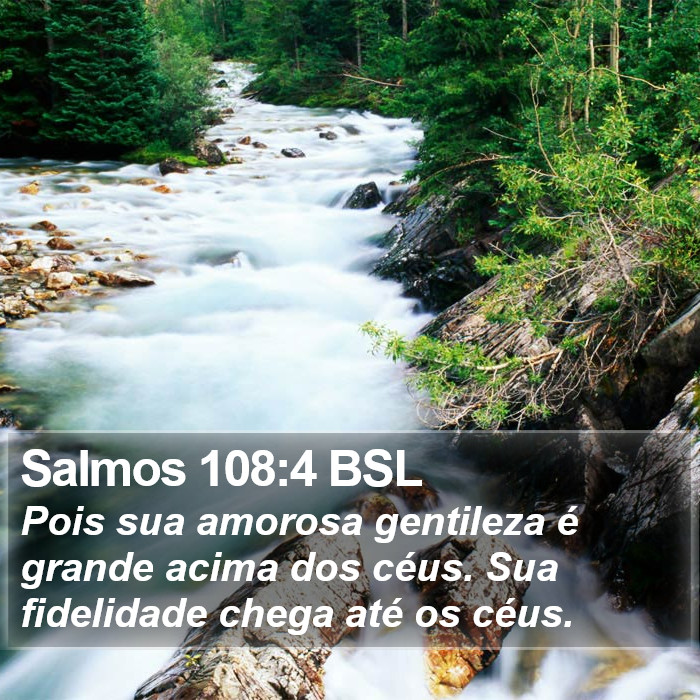 Salmos 108:4 BSL Bible Study