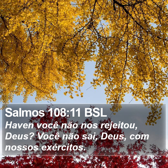 Salmos 108:11 BSL Bible Study