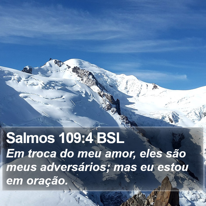 Salmos 109:4 BSL Bible Study