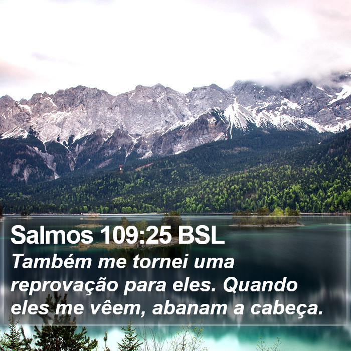 Salmos 109:25 BSL Bible Study