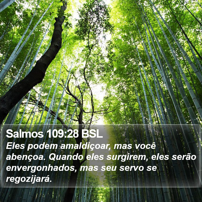 Salmos 109:28 BSL Bible Study