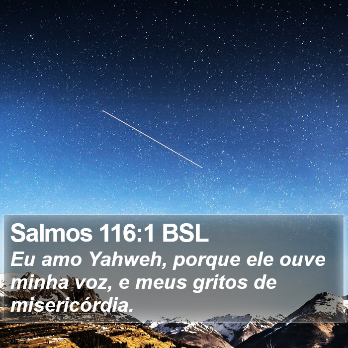 Salmos 116:1 BSL Bible Study