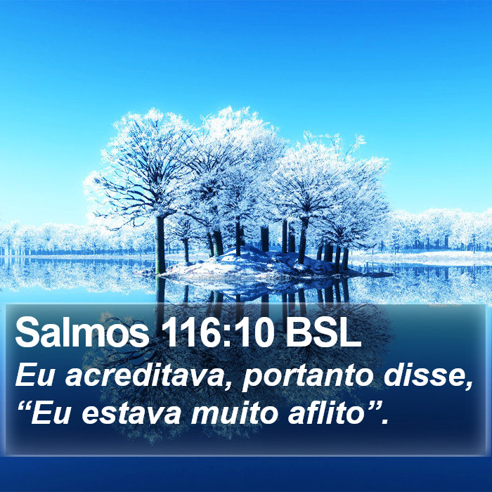 Salmos 116:10 BSL Bible Study