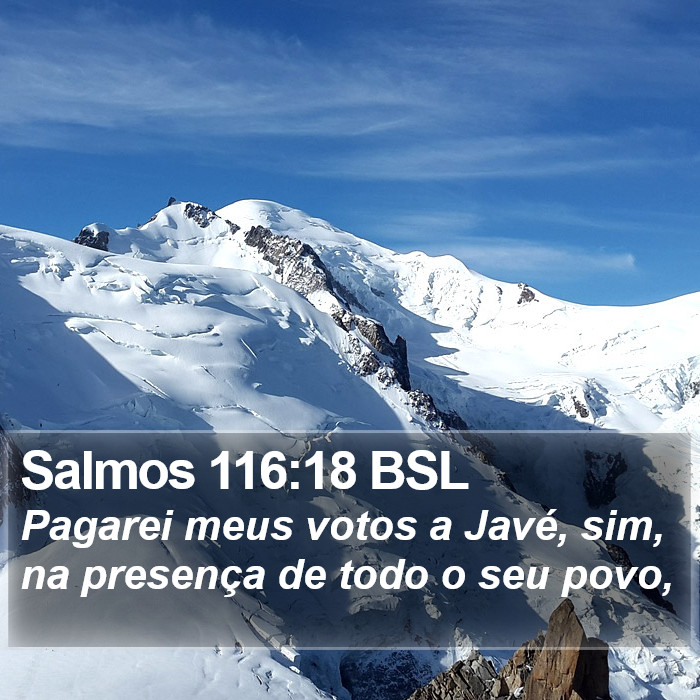 Salmos 116:18 BSL Bible Study