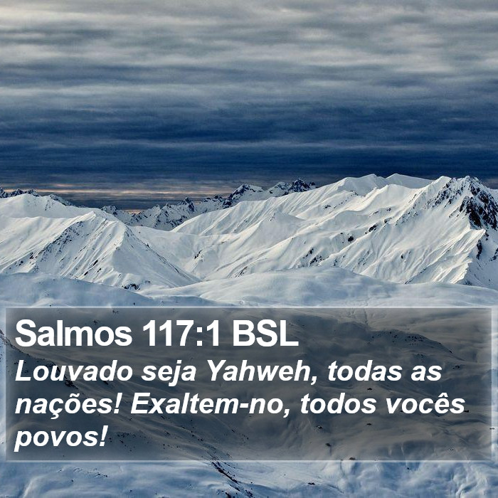 Salmos 117:1 BSL Bible Study