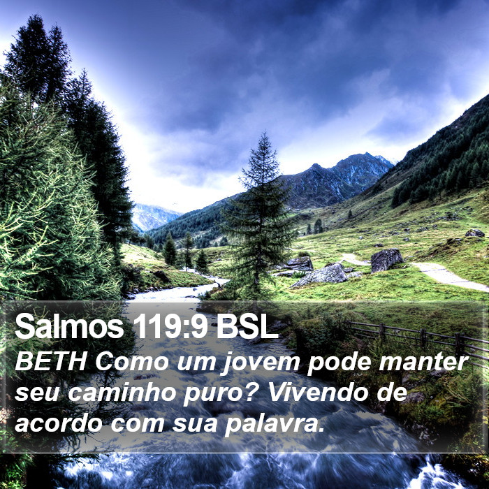 Salmos 119:9 BSL Bible Study