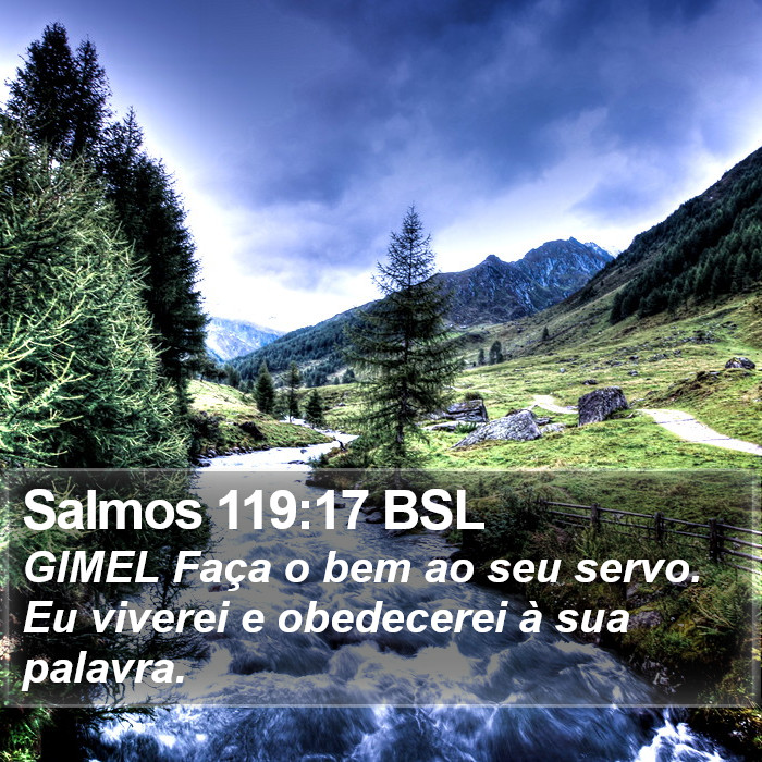 Salmos 119:17 BSL Bible Study