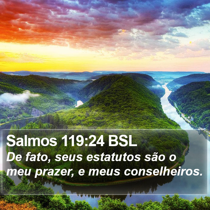 Salmos 119:24 BSL Bible Study