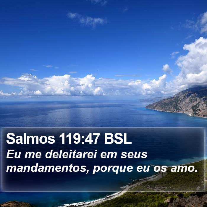 Salmos 119:47 BSL Bible Study