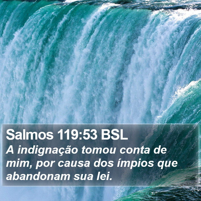 Salmos 119:53 BSL Bible Study