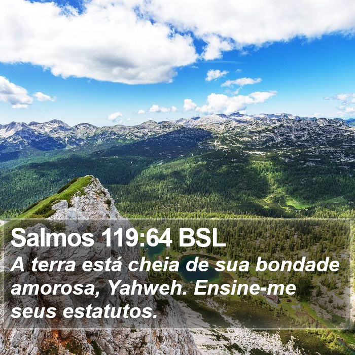 Salmos 119:64 BSL Bible Study