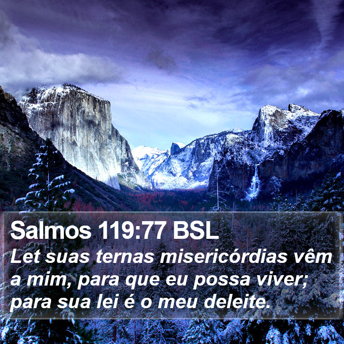 Salmos 119:77 BSL Bible Study