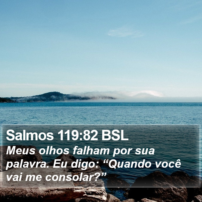 Salmos 119:82 BSL Bible Study