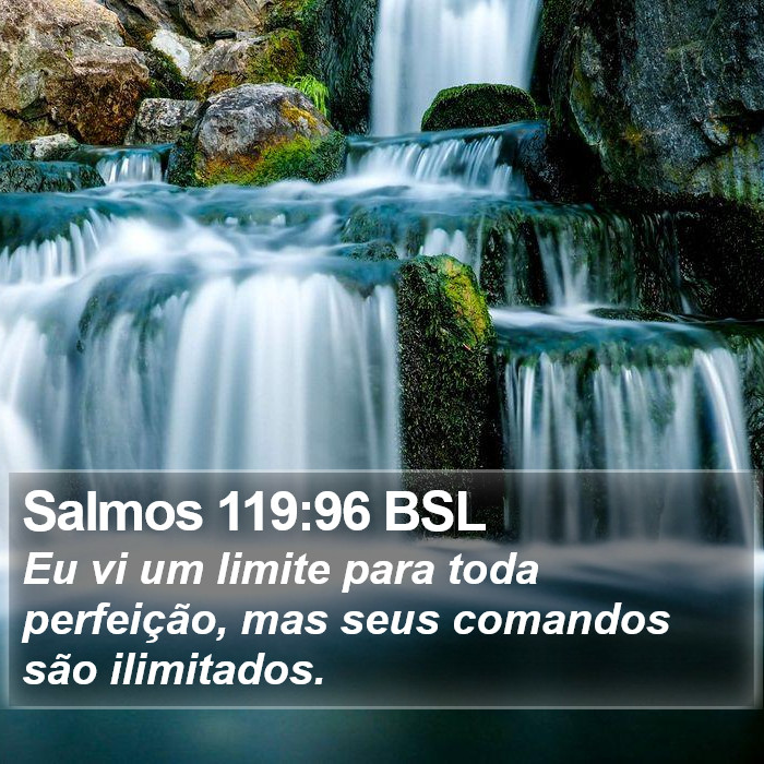Salmos 119:96 BSL Bible Study