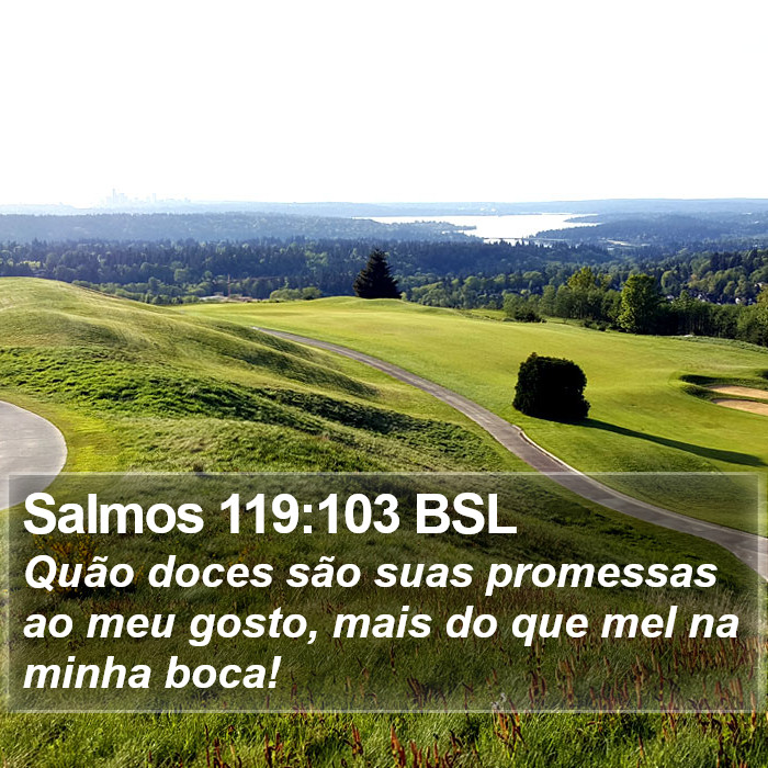 Salmos 119:103 BSL Bible Study