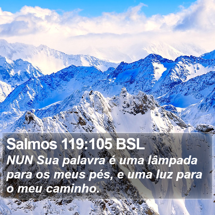 Salmos 119:105 BSL Bible Study