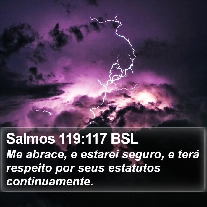 Salmos 119:117 BSL Bible Study