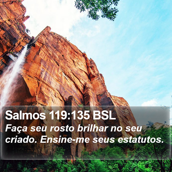 Salmos 119:135 BSL Bible Study