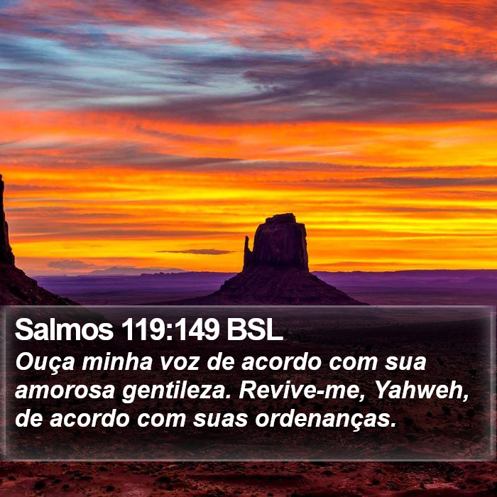 Salmos 119:149 BSL Bible Study