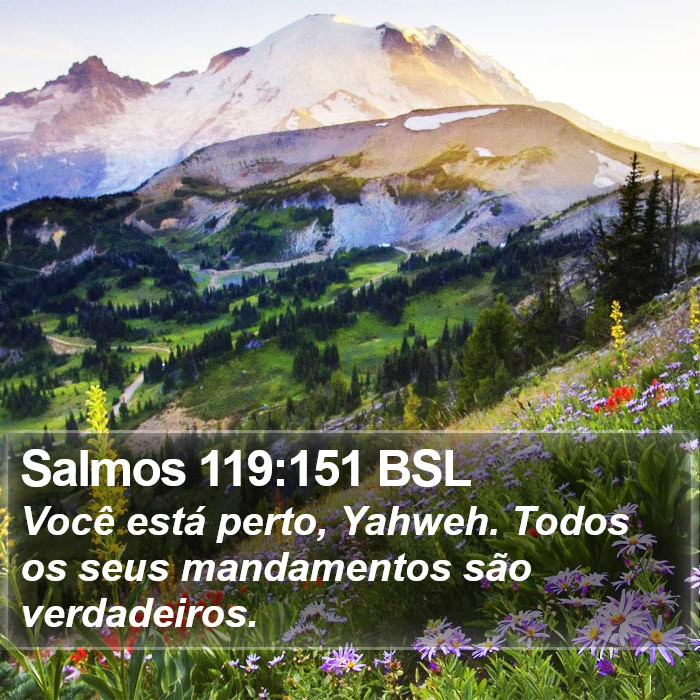 Salmos 119:151 BSL Bible Study