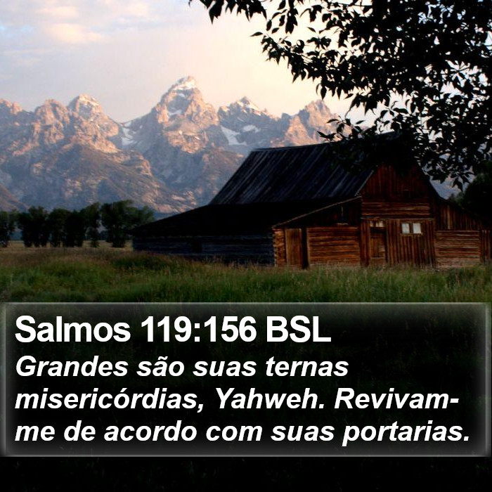 Salmos 119:156 BSL Bible Study