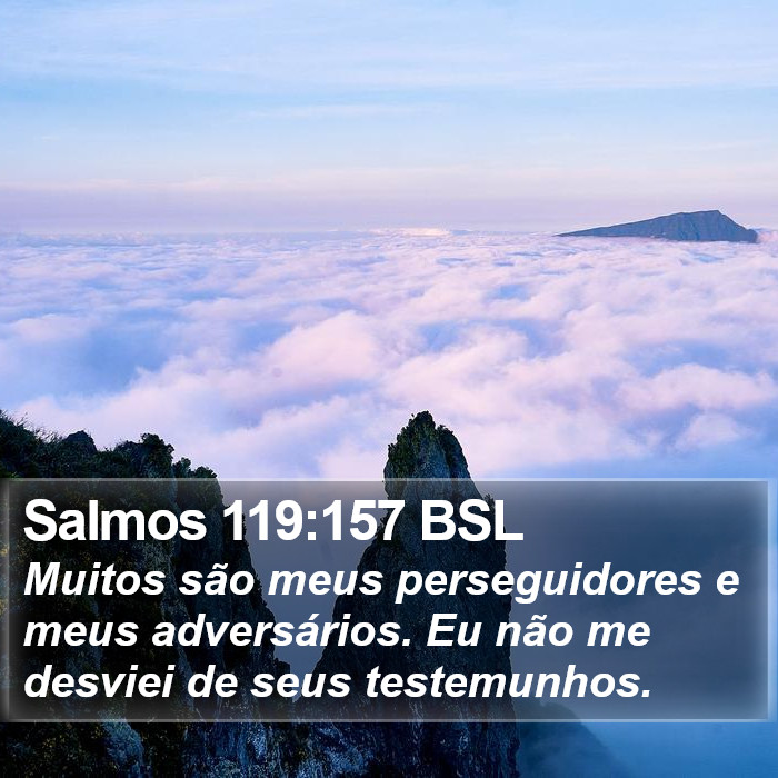 Salmos 119:157 BSL Bible Study