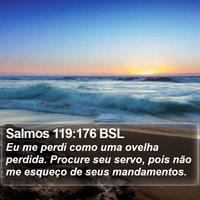 Salmos 119:176 BSL Bible Study