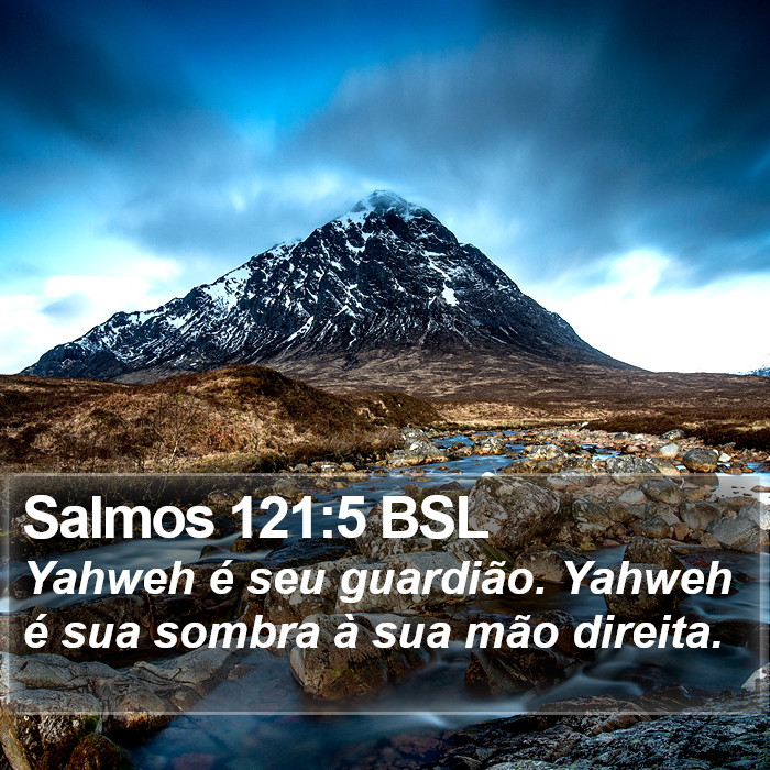 Salmos 121:5 BSL Bible Study