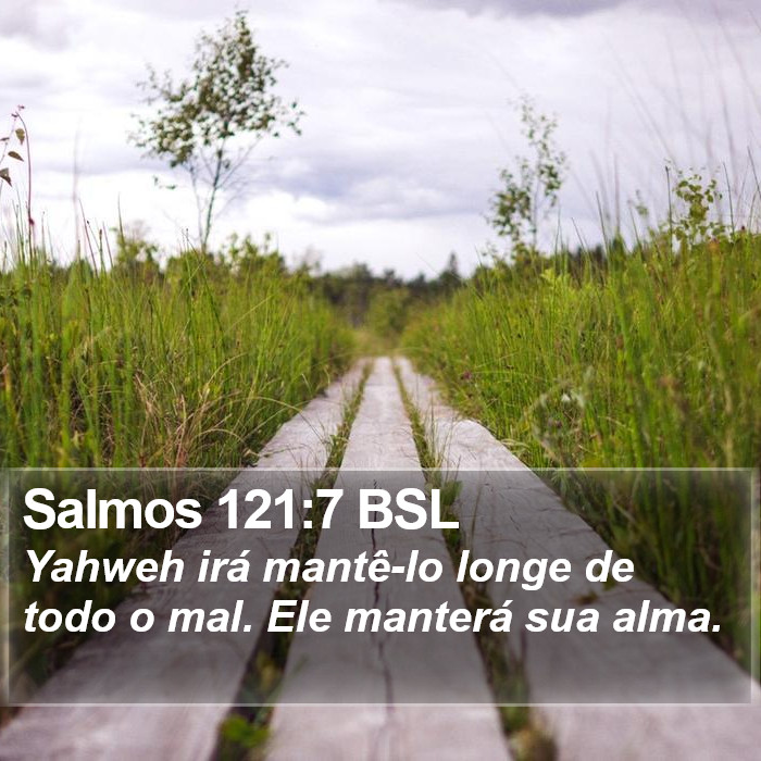 Salmos 121:7 BSL Bible Study