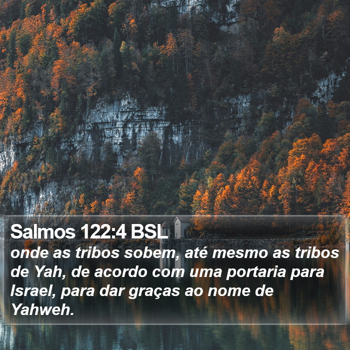 Salmos 122:4 BSL Bible Study