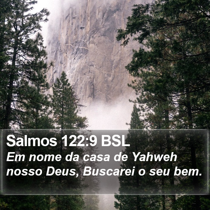 Salmos 122:9 BSL Bible Study