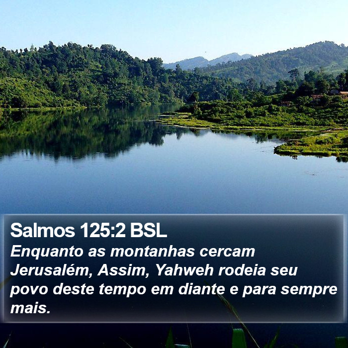 Salmos 125:2 BSL Bible Study