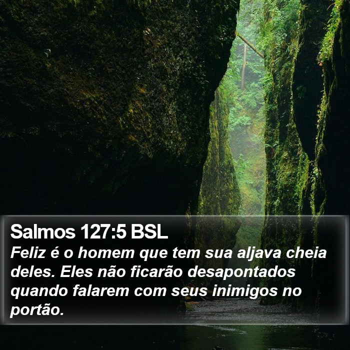 Salmos 127:5 BSL Bible Study