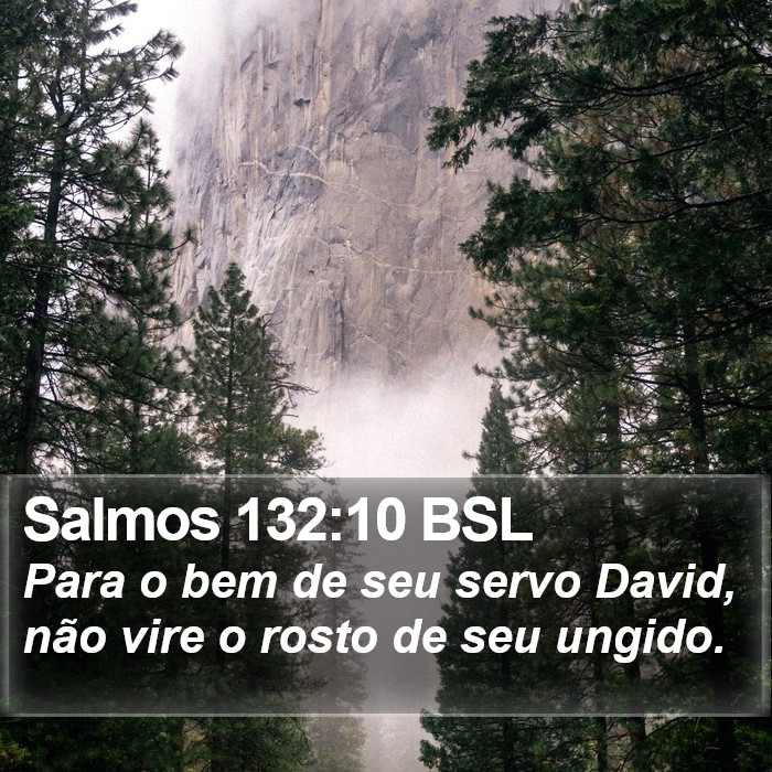 Salmos 132:10 BSL Bible Study