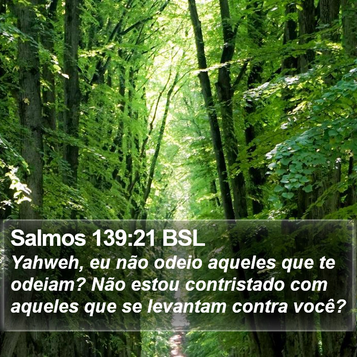 Salmos 139:21 BSL Bible Study