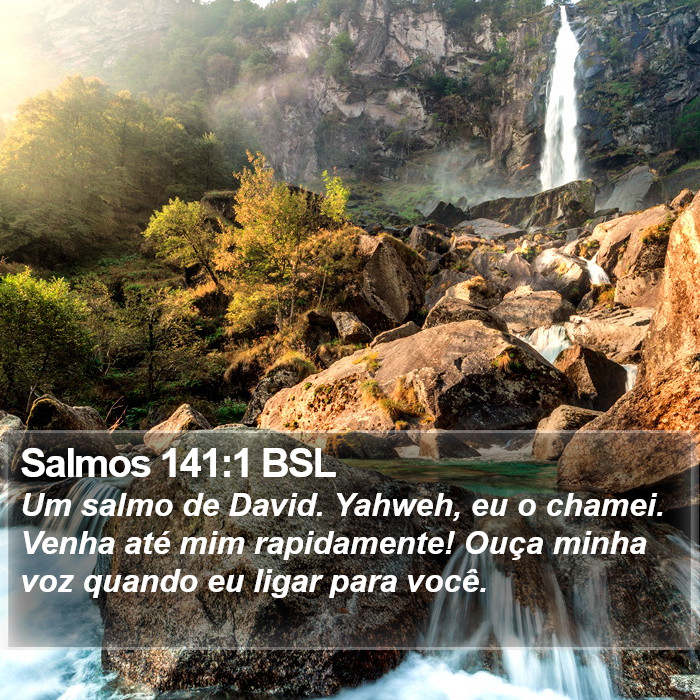 Salmos 141:1 BSL Bible Study