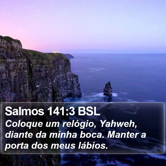 Salmos 141:3 BSL Bible Study
