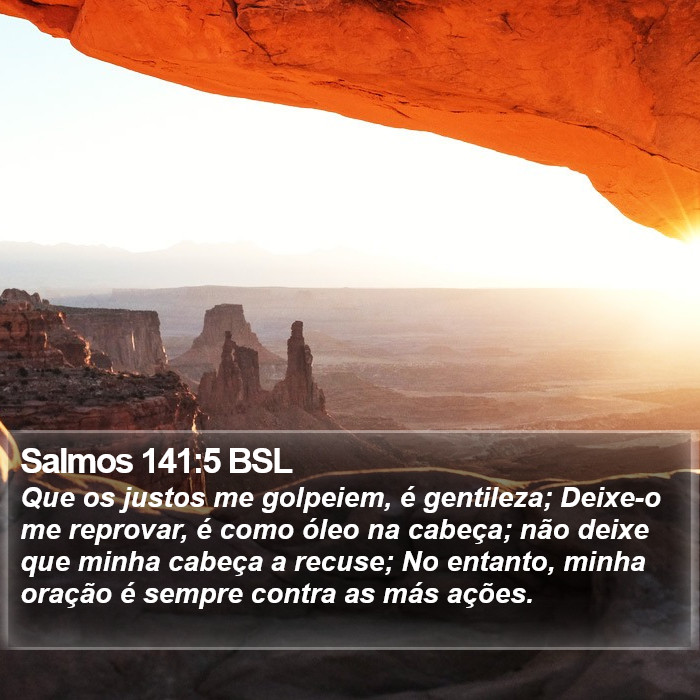 Salmos 141:5 BSL Bible Study