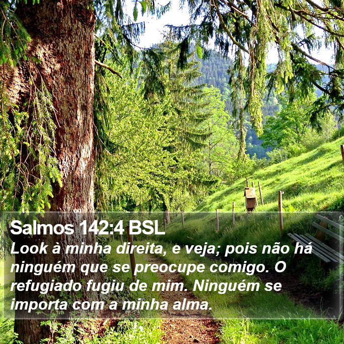 Salmos 142:4 BSL Bible Study